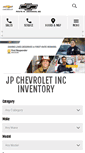 Mobile Screenshot of jpchevrolet.com